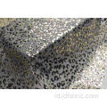 100% Polyester Leopard Pattern Mesh Fabric